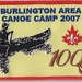 2007 Burlington Area Canoe Camp