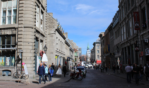 Rue Saint-Paul, Vieux-Montréal, Montreal, Quebec
