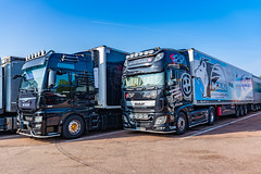 European Truck Driving Ban for 24hrs, So Parked up @ Someones Hoose (Uk Truck Drivers Joke for ) Summesous France And theres Trucks here there and everywhere.... - Photo of Dommartin-Lettrée