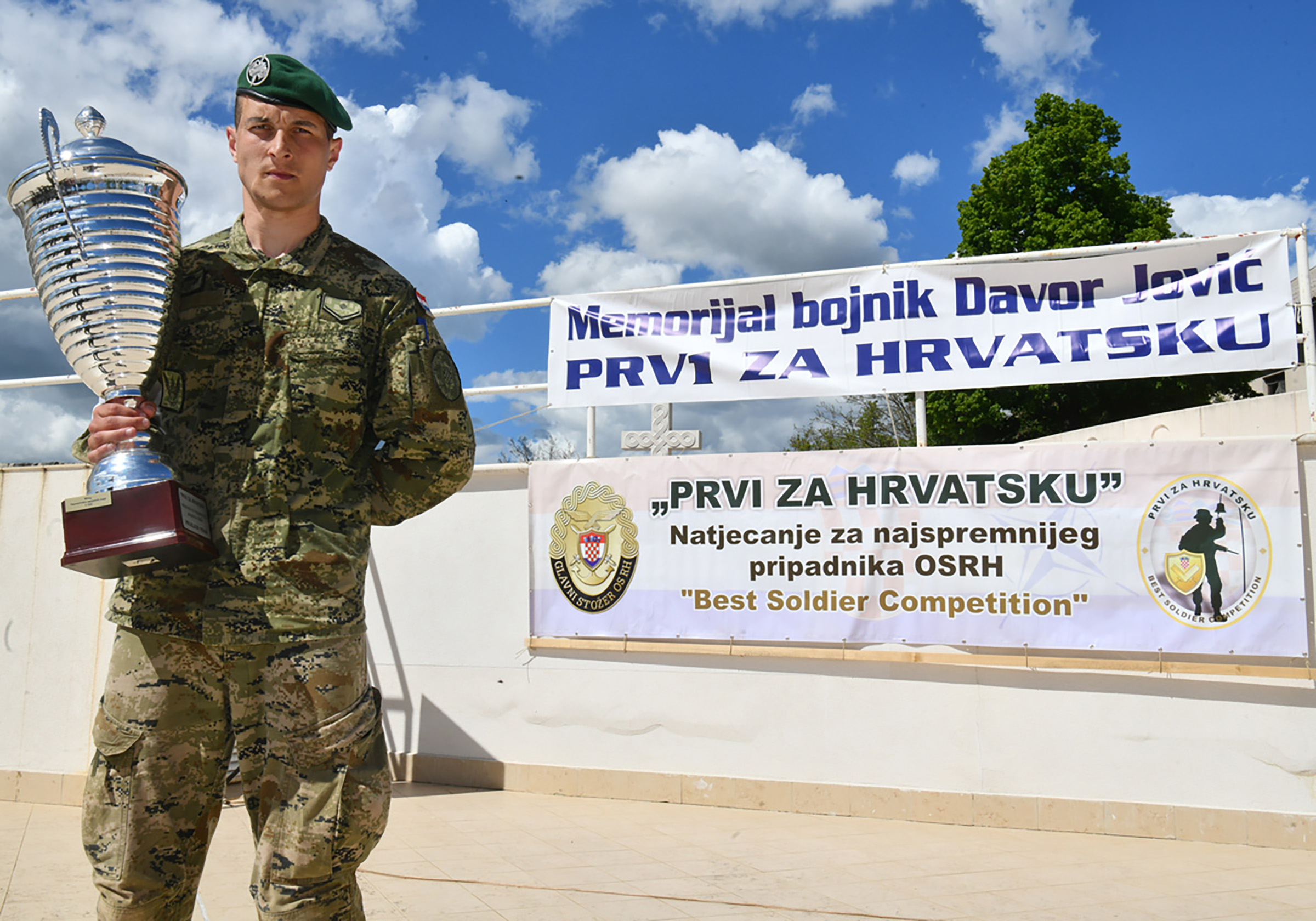 Skupnik Nikola Knežević najspremniji je pripadnik Hrvatske vojske