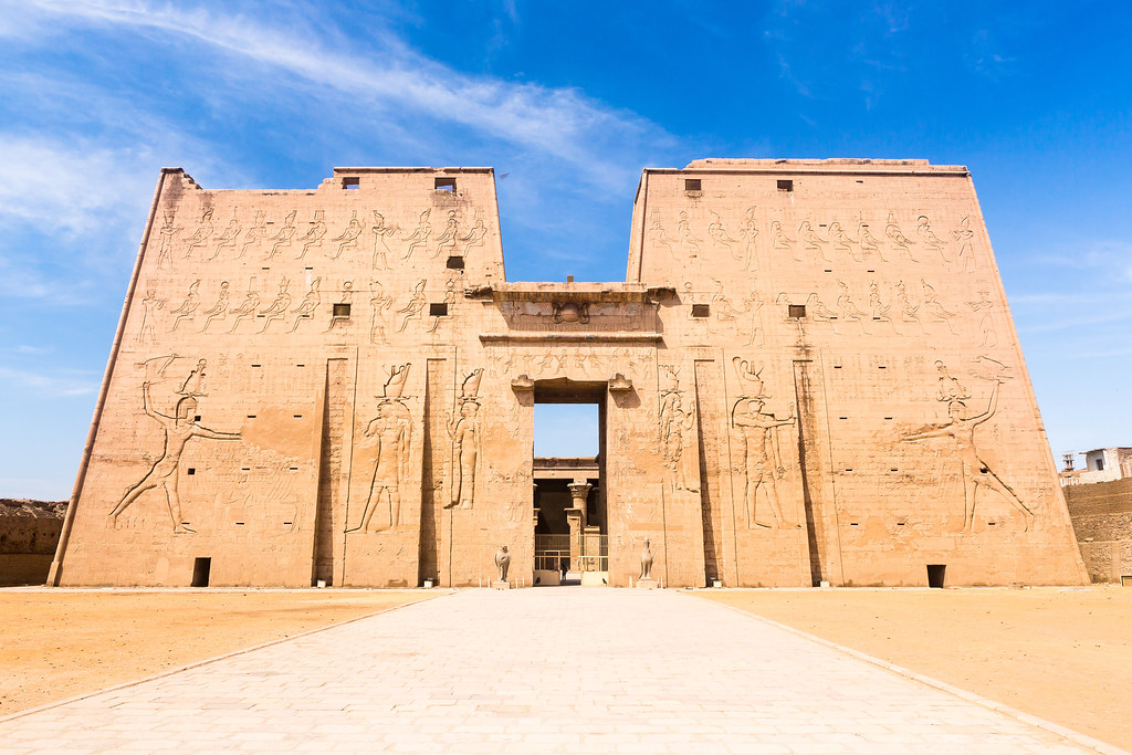 Temple du Dieu Horus, à Edfou