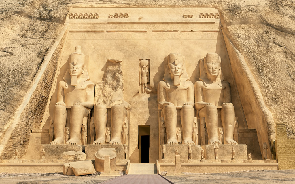 Le temple de Ramsès II à Abou Simbel