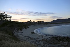 North end of the Carmel River Beach at sunrise