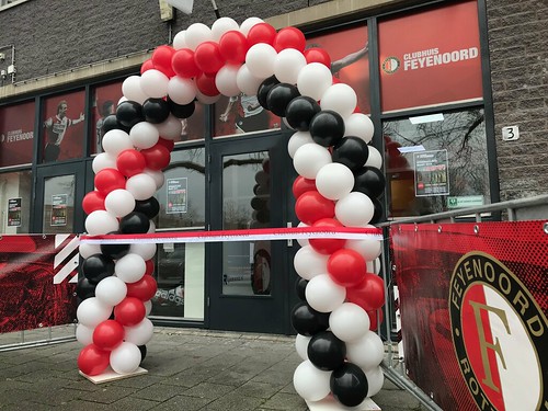 Ballonboog 6m Opening Feyenoord Clubhuis Rotterdam