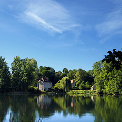 Le  Loiret à Olivet, France