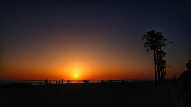 California sunset