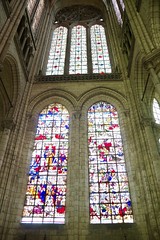 Stained Glass in the South Transept - Photo of Rouvroy