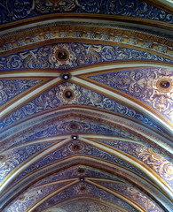 Labruguière church ceiling
