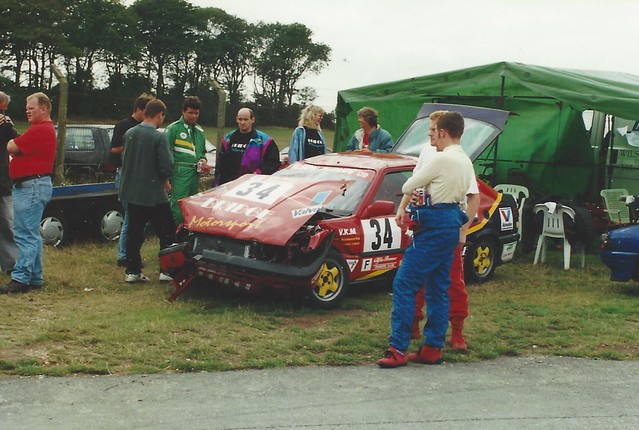 End of the road at Cadwell - Sept 1995