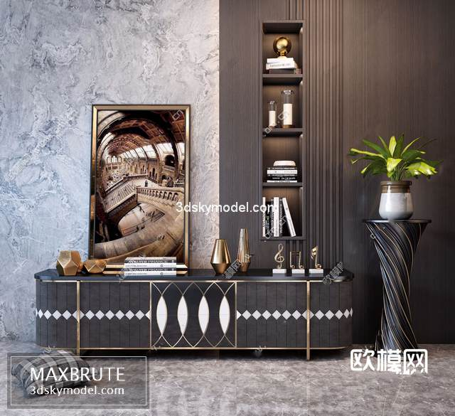 Sell Tv Stand 2019 3dsmax - Maxbrute Furniture Visualization