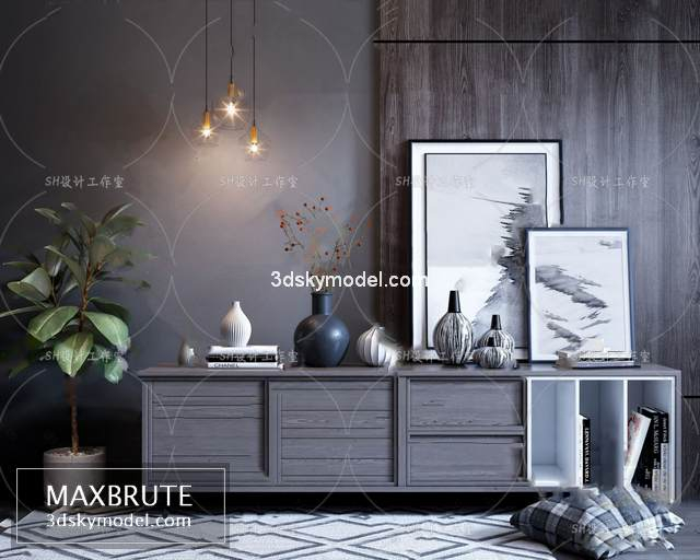 Sell Tv Stand 2019 3dsmax - Maxbrute Furniture Visualization