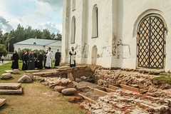 19.07.2019 | Перезахоронение останков в Юрьевом монастыре