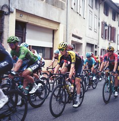 FR19 Le Tour de France, stage 15. Bélesta, Ariège (Rolleiflex 3,5 Ektar100) 10 - Photo of Puivert