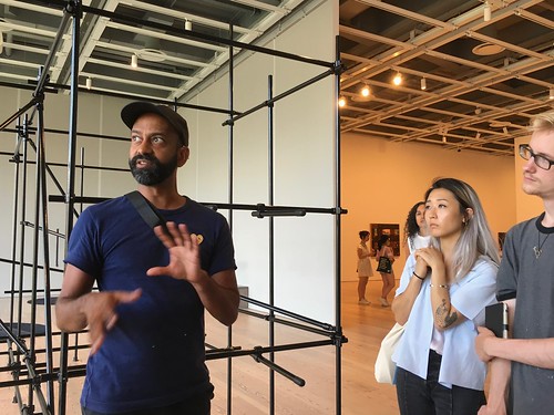 Brendan Fernandes at the 2019 Whitney Biennial