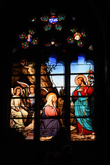 Montargis :  : vitraux de l'église Sainte-Madeleine