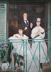 La Balcon d'Édouard Manet (Musée d'Orsay, Paris)