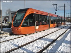 Alstom Citadis 302 – Setram (Société d'Économie Mixte des TRansports en commun de l'Agglomération Mancelle) n°1010 (24 heures du Mans) - Photo of La Quinte