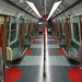 Onboard an empty Metro Cammel AC EMU