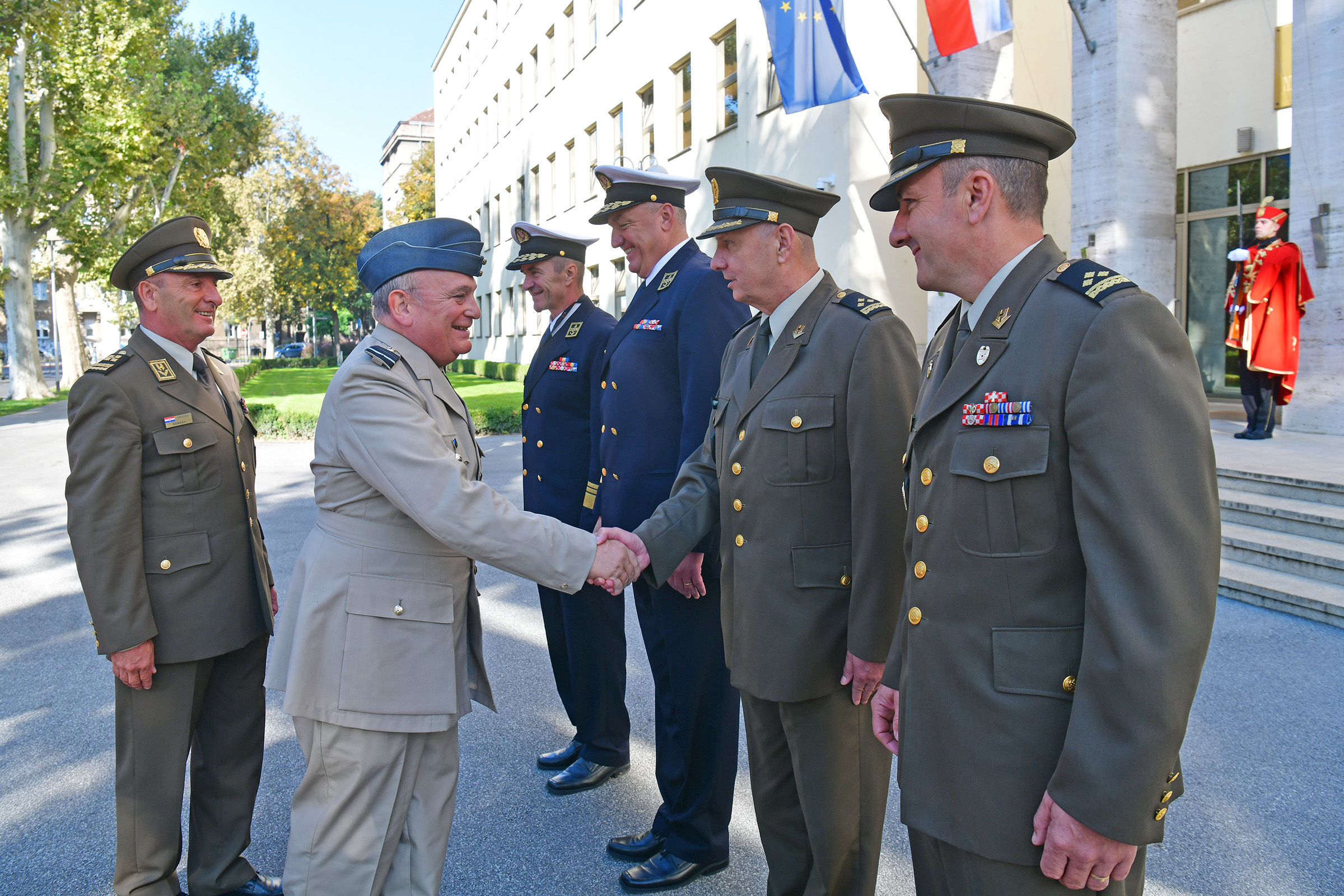 Predsjedavajući Vojnog odbora NATO-a general Peach u MORH-u