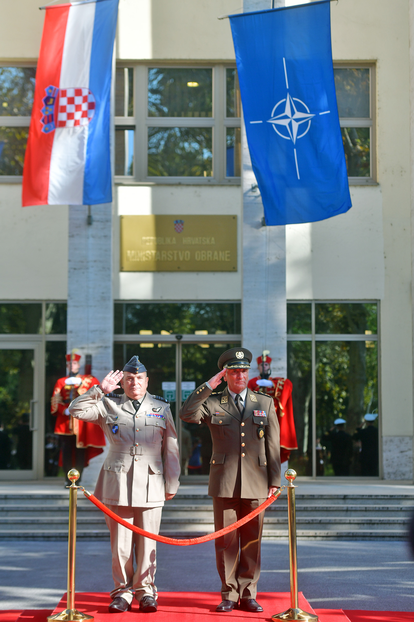 Predsjedavajući Vojnog odbora NATO-a general Peach u MORH-u