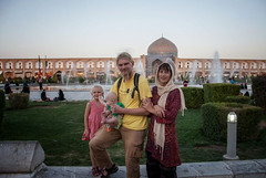 Na placu Naqsh-e Jahan w Esfahanie