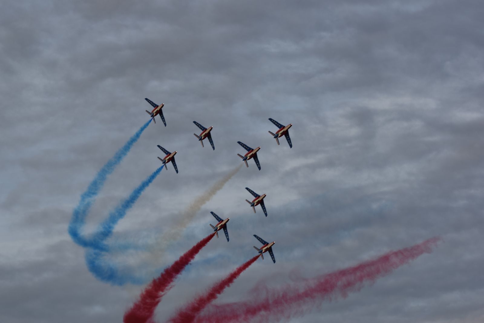 „Krila Oluje“ i „Patrouille de France“ izveli zajednički prelet i trenažne letove
