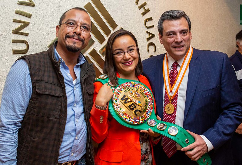 Firma de convenio y Entrega de medalla Anáhuac en Ciencias del Deporte 2019