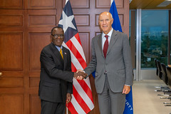 WIPO Director General Meets Liberia's Minister for Commerce and Industry