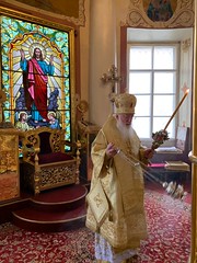 06.10.2019 | Богослужение в Псково-Печерском монастыре