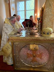 06.10.2019 | Богослужение в Псково-Печерском монастыре