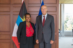 WIPO Director General Meets Antigua and Barbuda Minister on Sidelines of 2019 WIPO Assemblies