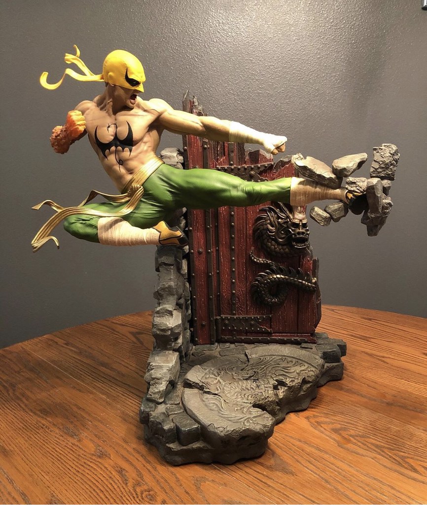 XM Studios Premium Collectibles Iron Fist Statue