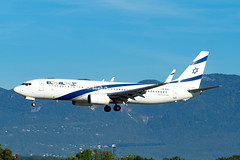 4X-EKI BOEING 737-86N /B738-WL / c/n 28587  i/n 192 → ELAL ISRAEL AIRLINES / ELY // BJ 1998 //> 812 // AUCH > N802AN → NORTH AMERICAN AIRLINES  > NAO - Photo of Ville-la-Grand