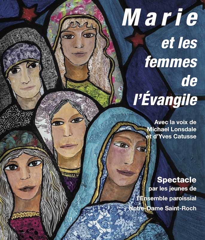 Affiche Marie A3_reduite - Spectacle Baladins Evangile