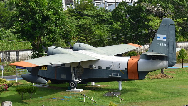 Grumman HU-16B Albatross c/n G-321 Thailand Navy serial 7235 preserved at the Naval Museum, Bangkok