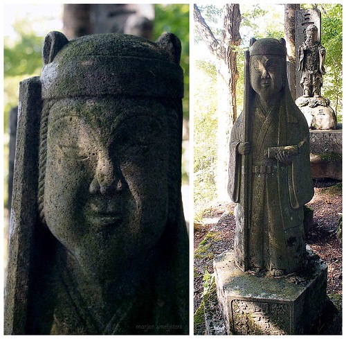 Ontake Shrine on the Nakasendo trail in the Kiso Valley (Japan) between Yabuhara and Narai via Torii Pass #8