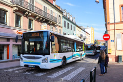 CABUS / Iveco Urbanway 12 GNV n°621, Irisbus Citelis 12 n°176 et Irisbus Citelis 12 n°843