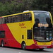 Citybus 6848 (WM 6654) works route A22 from Lam Tin Station to Airport .