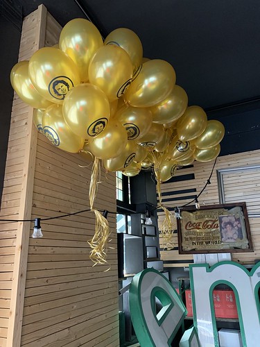Heliumballonnen Bedrukt Roy Donders Cafe Het Witte Huis Rotterdam