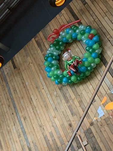 Ballonnenwand Kerst Watertuin Spijkenisse