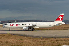 HB-IOH AIRBUS HAMBURG A321-111 A321 c/n 664 → SWISS INTERNATIONAL AIRLINES / SWR // BJ 1997 // > WENGEN - Photo of Ségny