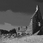 Deserted House on the Abandoned Island of Mingulay by JOHN REDDINGTON