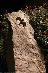 FR11 5572 Cathar memorial. Minerve, Hérault