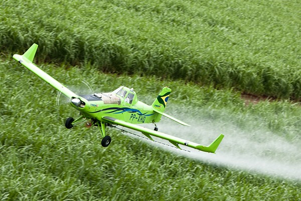 Pulverização aérea de pesticidas foi proibida no Ceará em janeiro do ano passado, quando entrou em vigor a Lei nº 16.820/2019 - Créditos: Foto: CearáCenipa/Divulgação
