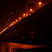 Severn Bridge by night