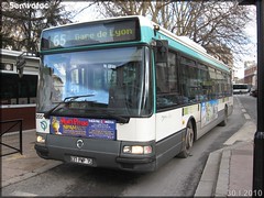 Irisbus Agora Line – RATP (Régie Autonome des Transports Parisiens) / STIF (Syndicat des Transports d-Île-de-France) n°8205 - Photo of Aubervilliers