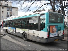 Irisbus Agora Line – RATP (Régie Autonome des Transports Parisiens) / STIF (Syndicat des Transports d'Île-de-France) n°8205 - Photo of Aubervilliers