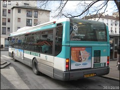 Irisbus Agora Line – RATP (Régie Autonome des Transports Parisiens) / STIF (Syndicat des Transports d'Île-de-France) n°8203