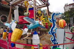 Świątynia Longshan w Tajpej, w przedostatni dzień Nowego Roku