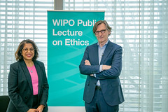 WIPO Chief Ethics Officer, Ethicist and a Philosophy Professor at Public Lecture on Ethics and New Technology